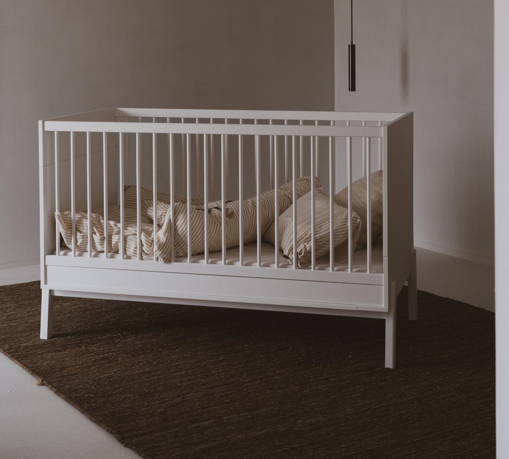Quax klasická dětská postýlka 60x120 cream